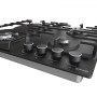 Gorenje | GW642AB | Hob | Gas | Number of burners/cooking zones 4 | Rotary knobs | Black - 8